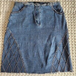 Kaity denim skirt in blue size Small